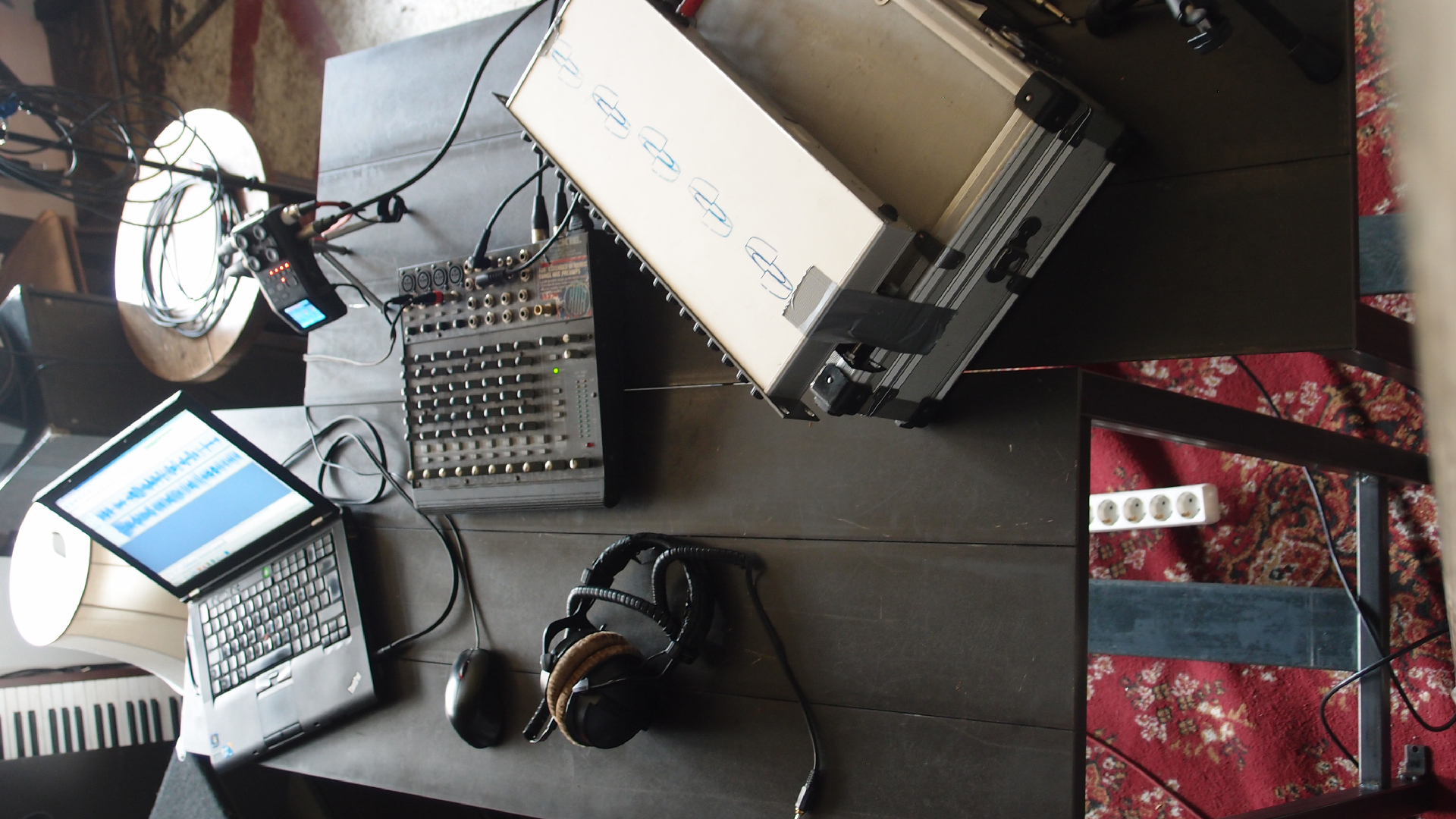 2021-03-27 Ame Zek - rauschpartikel (elektro akustisch) (Recording, Mixe)