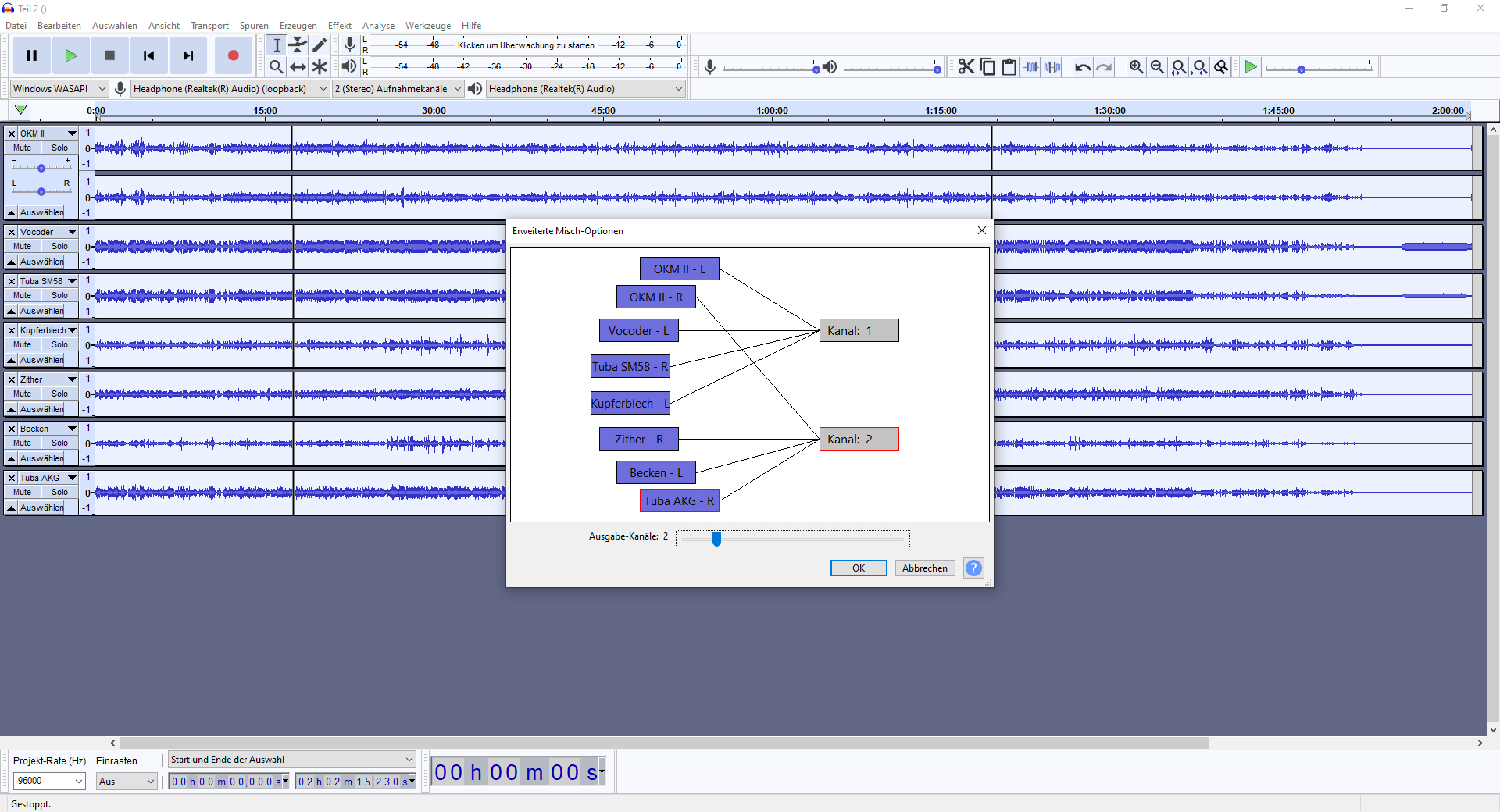 2026-03-17 John Cage - Prepared Piano (4 Vinyl 'hyperlinear Quad Motor Driver' Tape Echo Vocoder Mix) (aufnehmen Tape 34)