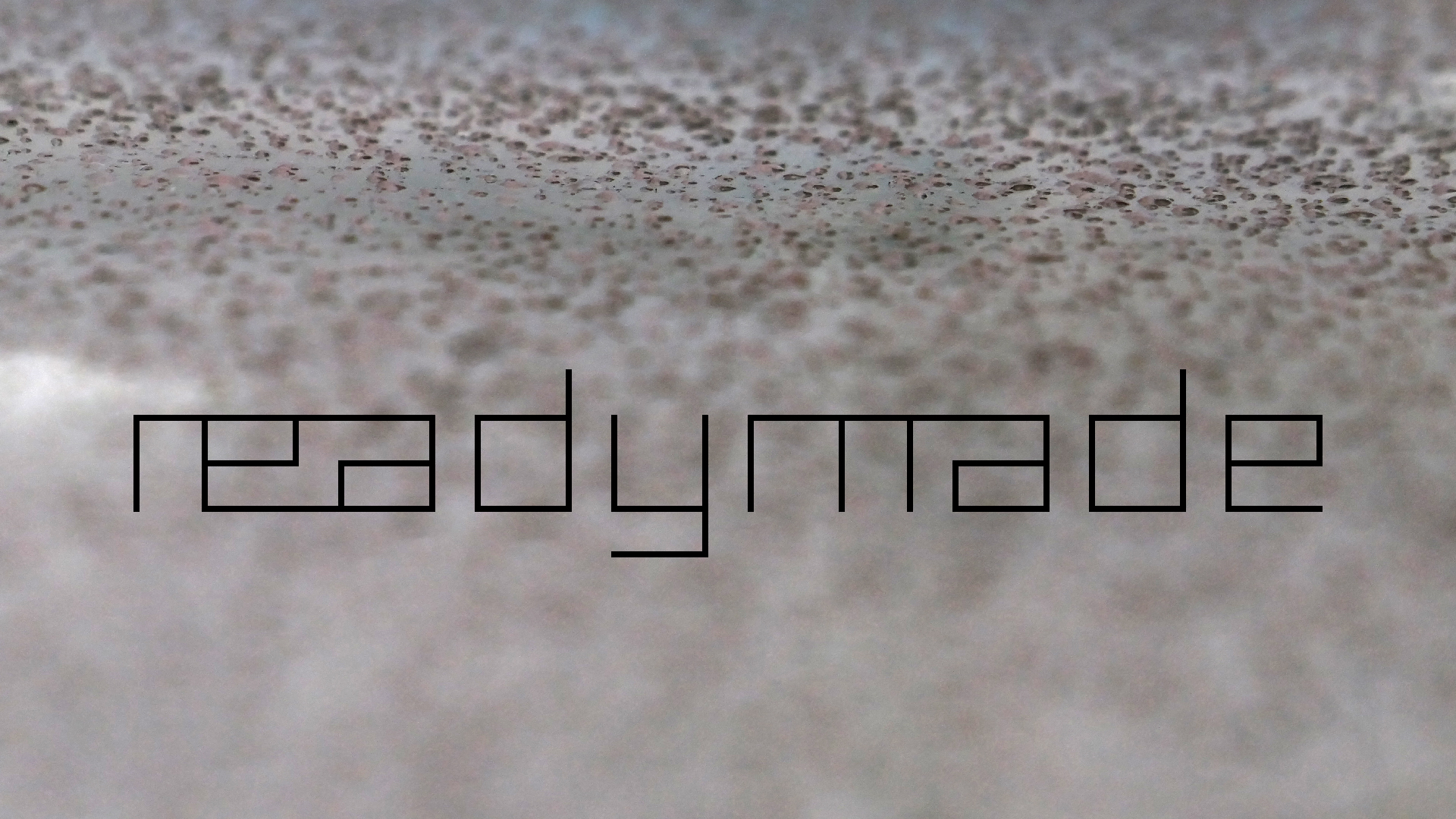 2022-02-16 Das Kleine Regen Rhythmus Orchester (Fensterglas einfach, im Bilderrahmen, III) (Audio, Video)