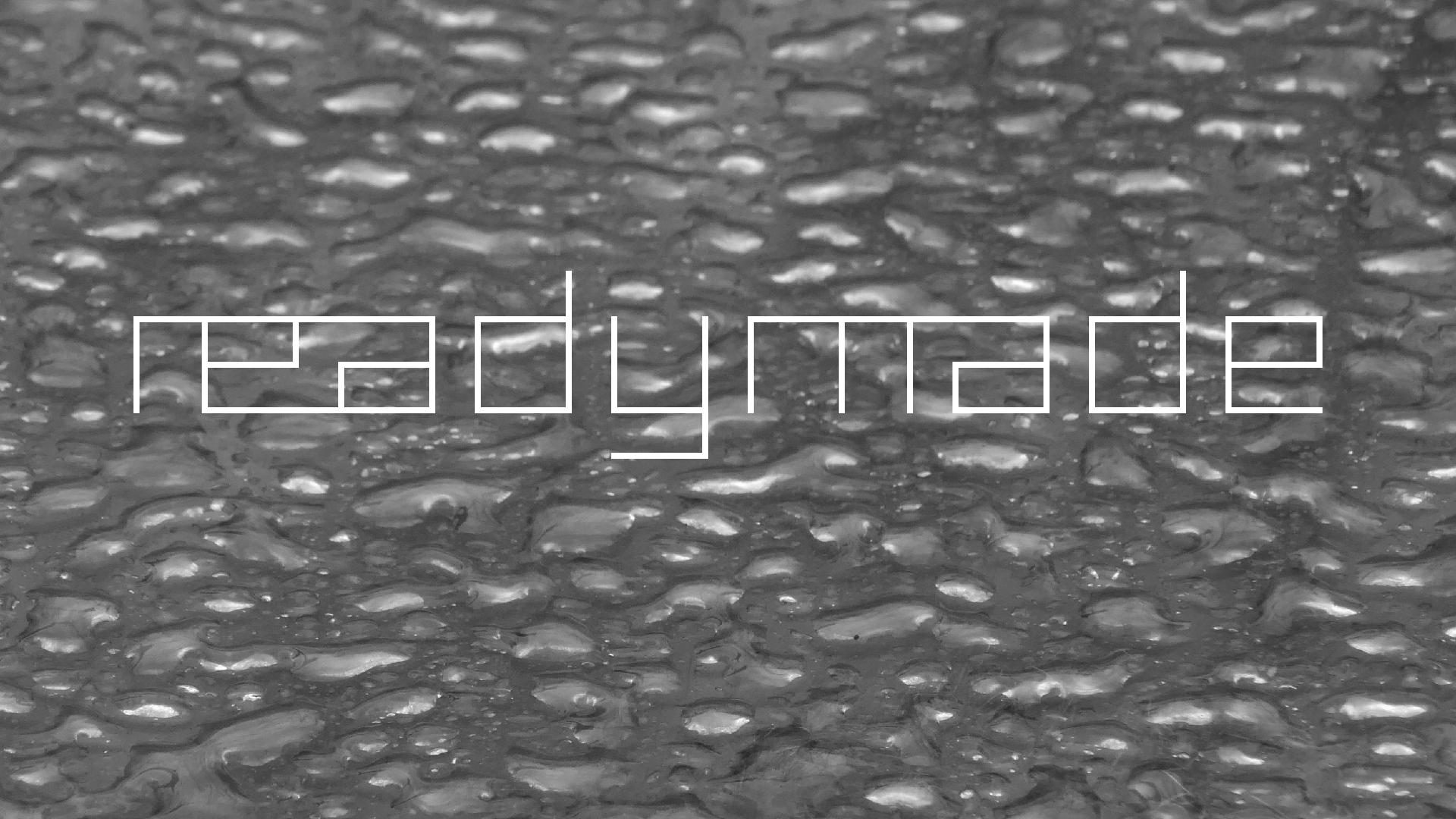 2022-02-16 Das Kleine Regen Rhythmus Orchester (Fensterglas einfach, im Bilderrahmen, III) (Audio, Video)